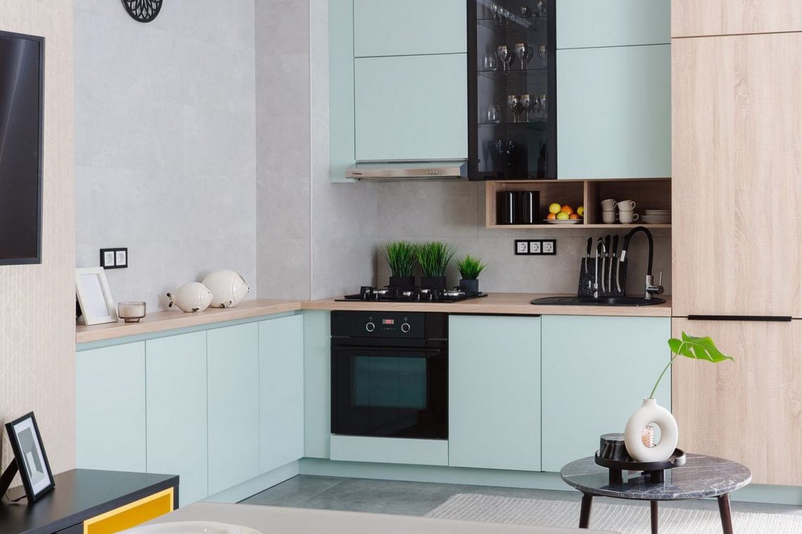 Orchidea és mojito - pink és mentazöld, anya és 7 éves fia 67m2-en