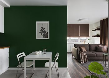 Stílusos, ízléses otthon jó elosztással 47m2-en, életteli színek a természetből