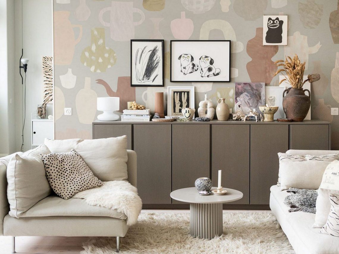 Svéd Sandberg tapéták az egész családnak, elsősorban a gyermekeknek tervezve - új Familj II kollekció