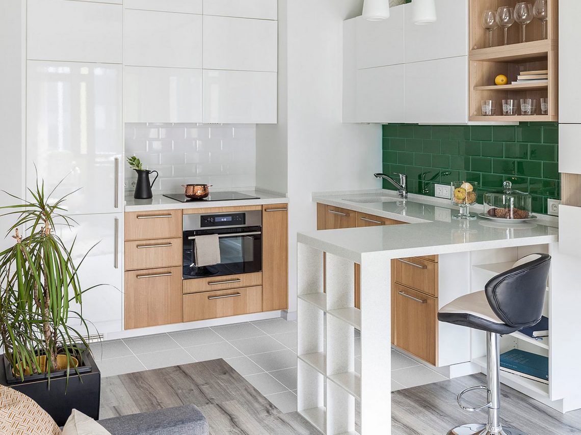 Fiatal pár igényeihez alakított modern 38m2-es otthon, józan költségvetéssel, ízlésesen berendezve