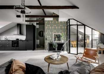 Szuper tetőtéri lakás 75m2-en, látványos tér tágas nappali-konyhával, két hálószobával