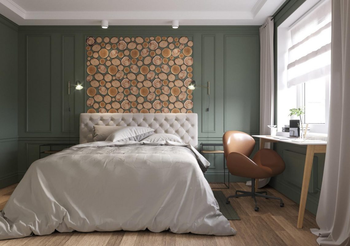 Érdekes elosztás, természetes hangulat - a lakás közepén kiépített fürdőszoba körül elrendezett helyiségek 57m2-en