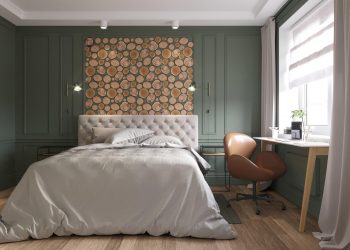 Érdekes elosztás, természetes hangulat - a lakás közepén kiépített fürdőszoba körül elrendezett helyiségek 57m2-en