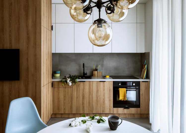 Kis lakás lakótelepen - szép enteriőr limitált költségvetéssel 36m2-en