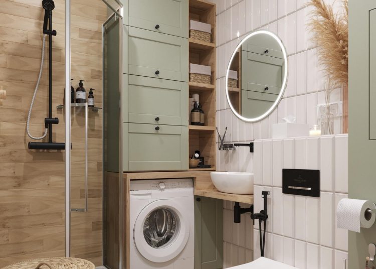 Nyugodt, pihentető színek, gyerekszoba, fiatal nő 54m2-es, stílusos otthona IKEA bútorokkal - Modern skandináv stílusú lakberendezés