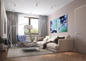 Remek gyerekszoba, modern megoldások, régi lakberendezés frissítése egy 78m2-es, háromszobás lakásban