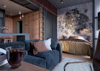 Szuper lakberendezés 29m2-en, kis lakás kreatív, stílusos és nagyon praktikus kialakítása