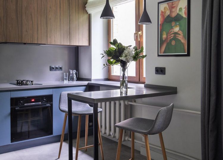 Fiatal lány 30m2-es otthona kényelmes, praktikus berendezéssel, visszafogott dekorációval