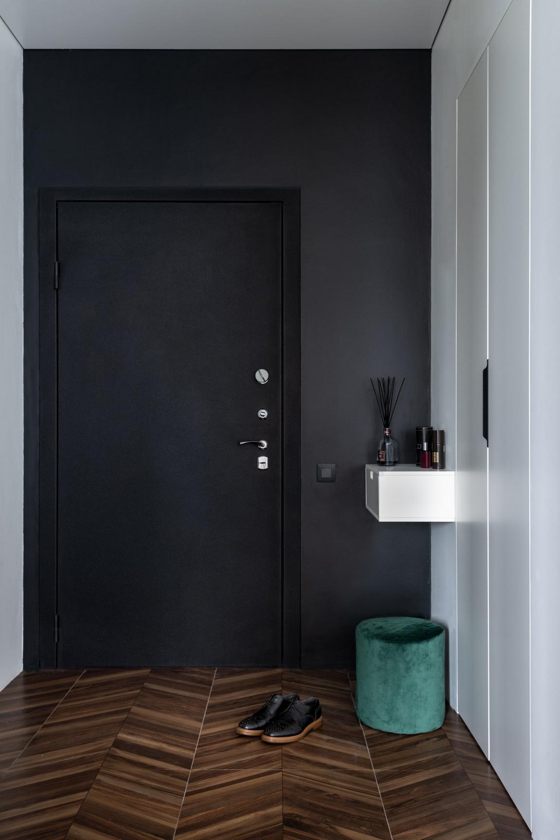 Kis konyha, nagy gardrób - nagyon ízlésesen berendezett 41m2-es lakás, remek elosztással