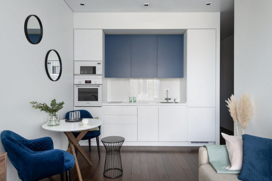 Kis konyha, nagy gardrób - nagyon ízlésesen berendezett 41m2-es lakás, remek elosztással