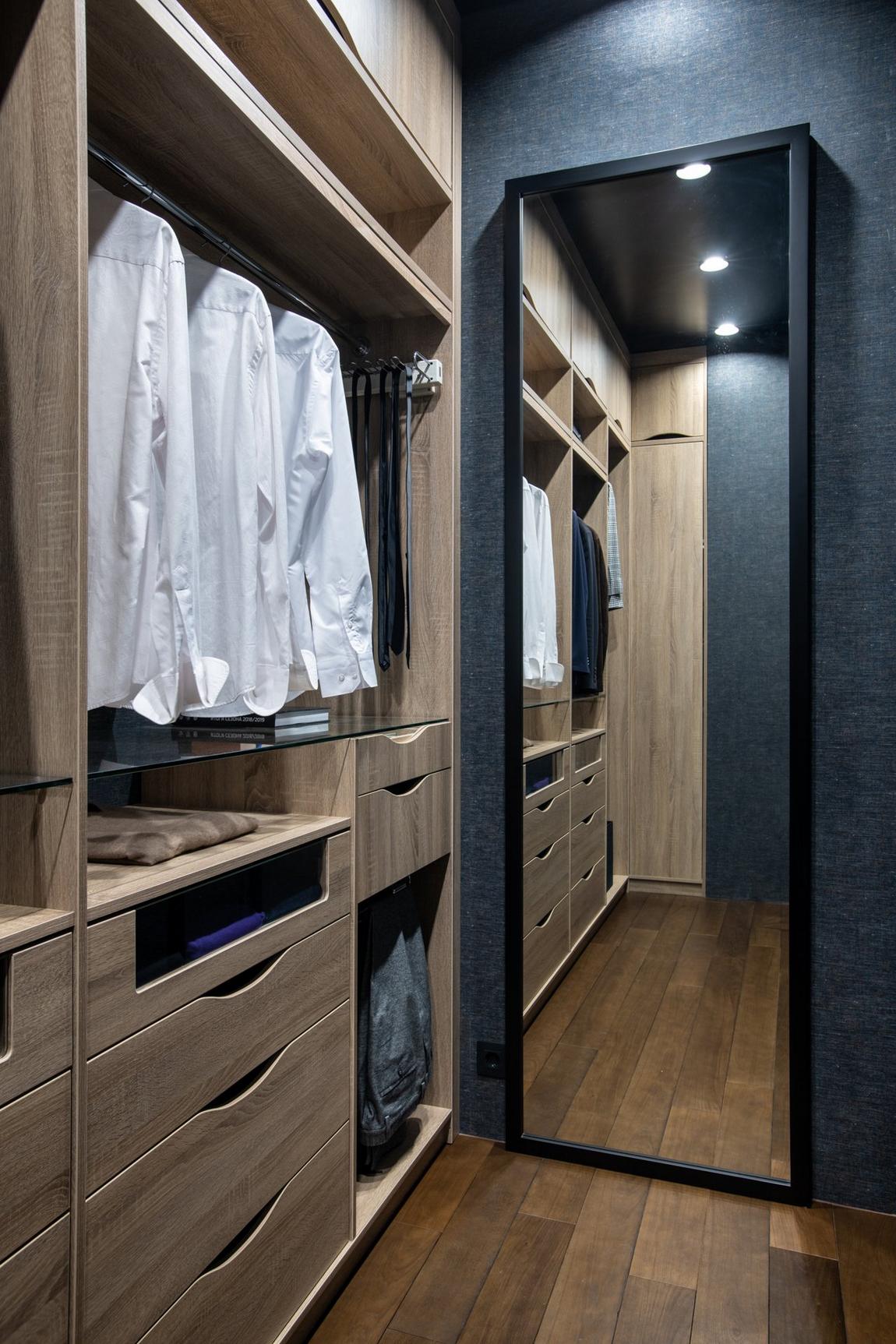 Kis konyha, nagy gardrób - nagyon ízlésesen berendezett 41m2-es lakás, remek elosztással