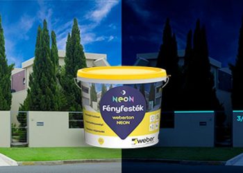 Ragyogó homlokzat? Sötétben világító fugák? Nem képzelet – a Weber innovációval ez már a valóság!
