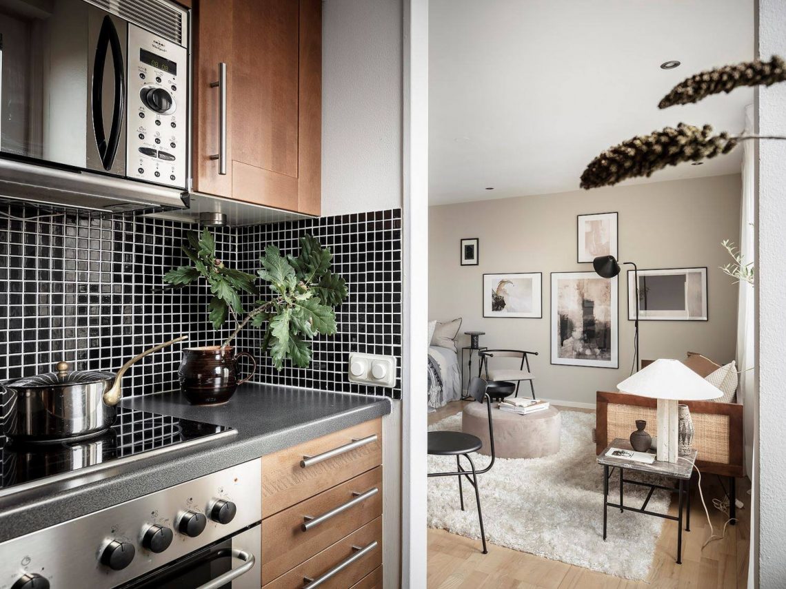 Kifogástalan dizájn és semleges tónusok finom keveréke 30m2-en, skandináv stílusban