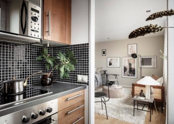 Kifogástalan dizájn és semleges tónusok finom keveréke 30m2-en, skandináv stílusban