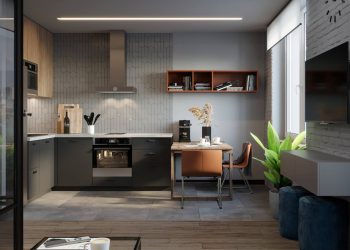 Szuper legénylakás 35m2-en, férfiasra hangolt, modern berendezéssel és dekorációval