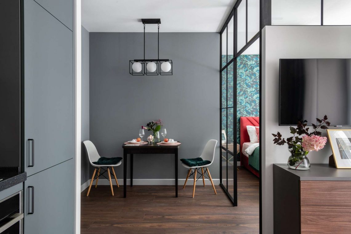 38m2-es lakás 7 különböző funkcionális zónával - fiatal pár praktikus új otthona