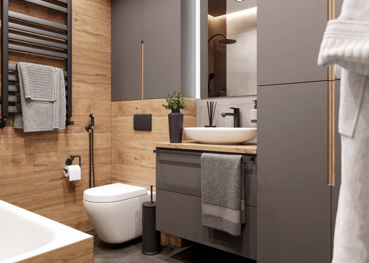 Családnak berendezett 70m2-es otthon modern, időtálló dekorációval