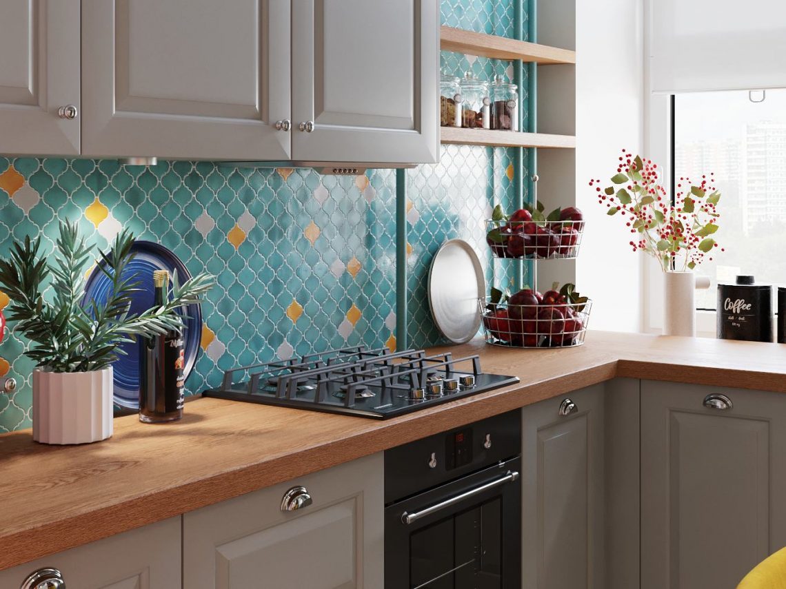 Színes lakberendezés ízlésesen, házaspár 58m2-es, kényelmes, kétszobás lakása