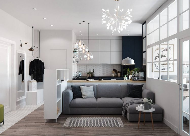 Hogyan alakítottak át kétszobás lakást kényelmes háromszobássá - 58m2-en háromfős fiatal család