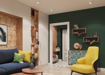 Hogyan lett plusz nappali szoba az előszoba és közlekedő átalakításával kétgyermekes család otthonában