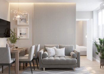 Kis lakás két különböző dekorációval és hangulattal berendezve