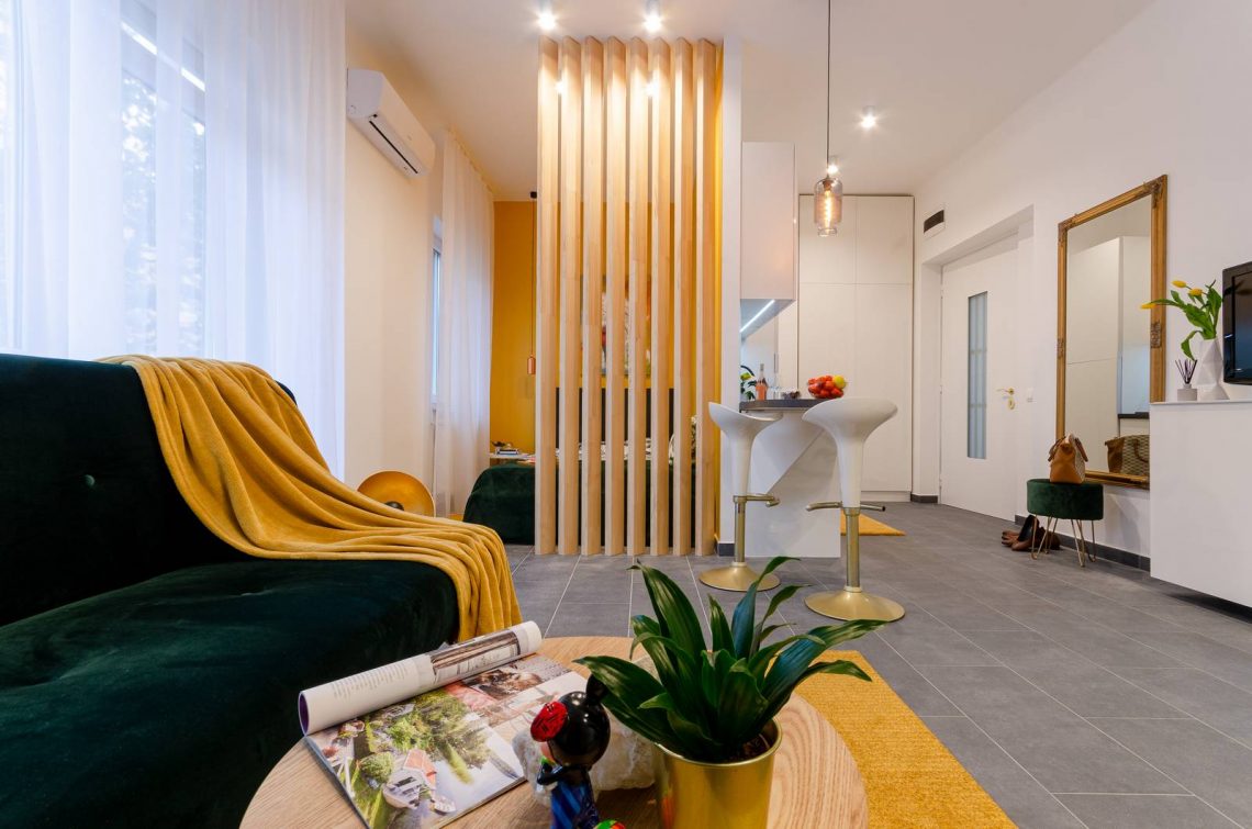 Teljes körű lakásfelújítás 33m2-en, Újlipótváros egyik legszebb épületében