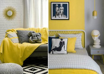 Az év színei a lakberendezésben 2021-ben - egy helyett két színt választott 2021-re az év színének a Pantone intézet - világító sárga és nyugodt szürke