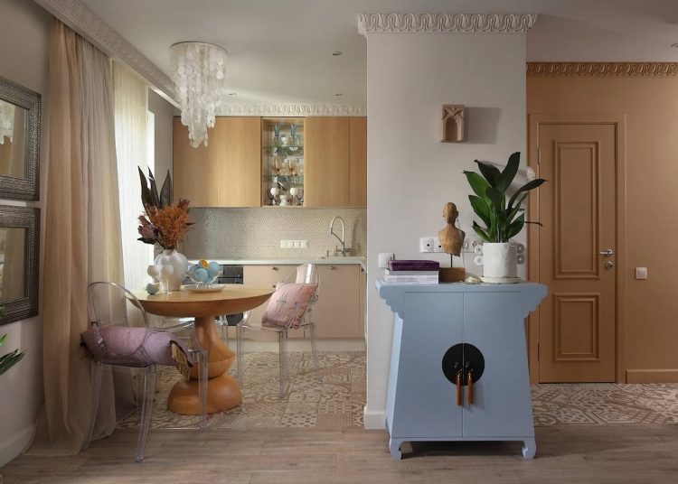 Fiatal hölgy otthonának derűs hangulatú, különleges berendezése, melyet egy ázsiai utazás inspirált