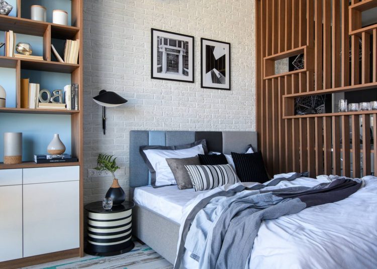 Fiatal kis lakása egy kényelmes hotelszoba mintájára, minden fontos funkcióval ellátva 32m2-en