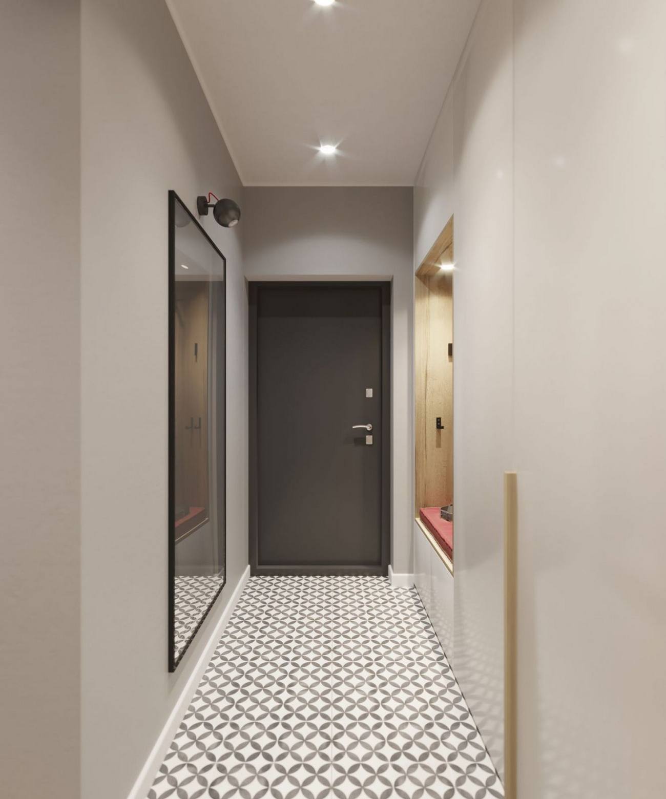 Hogyan lehet dekoratív egy 42m2-es lakás semleges színpalettával és egyszerű megoldásokkal Hogyan lehet dekoratív egy 42m2-es lakás semleges színpalettával és egyszerű megoldásokkal