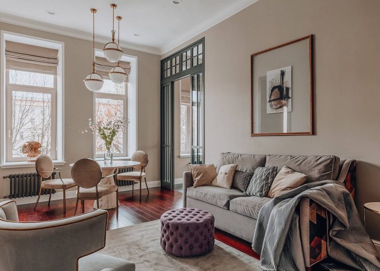 Így teremthető puha elegancia, harmónia, és kényelem egy 75m2-es lakásban