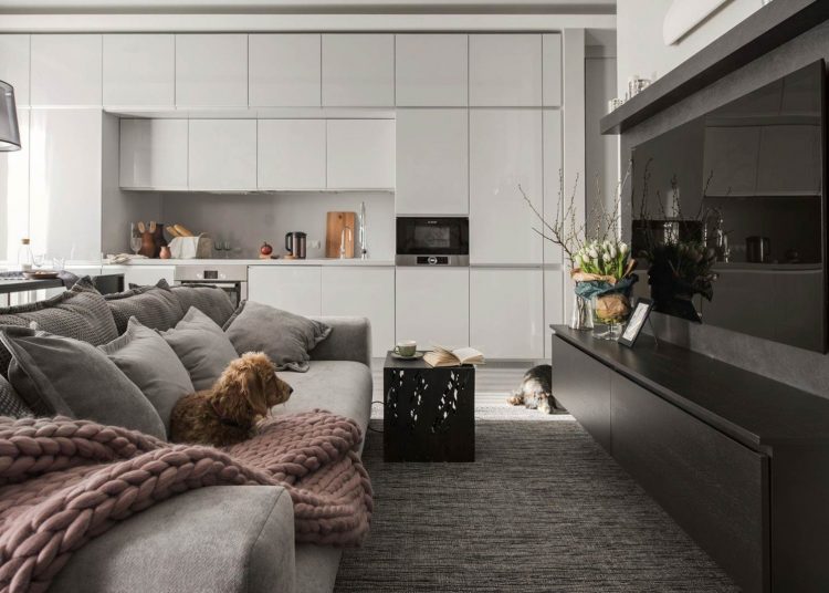 Semleges színpaletta szépen alkalmazva család 67m2-es otthonában