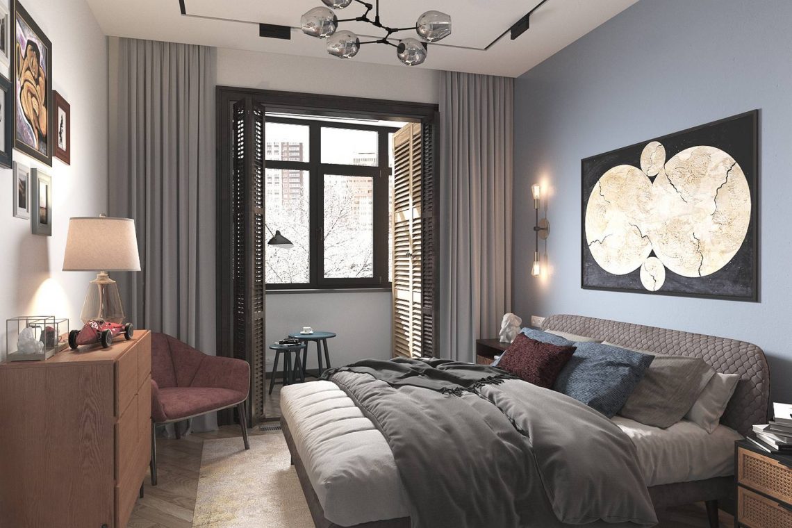 26 éves férfi otthonos, modern lakása kellemes, visszafogott színpalettával