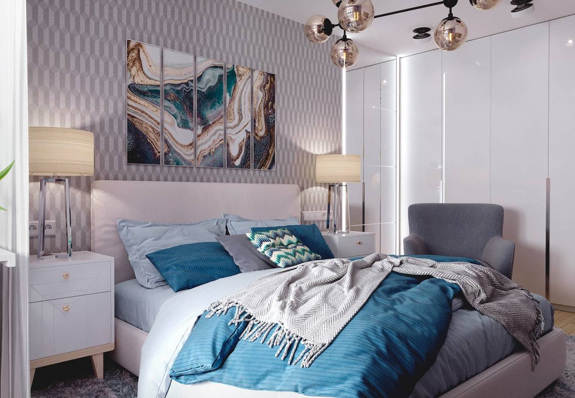 Hogyan kevert lágy és romantikus részleteket egyszerű, modern megoldásokkal a lakberendező