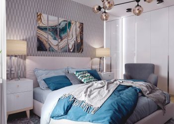 Hogyan kevert lágy és romantikus részleteket egyszerű, modern megoldásokkal a lakberendező