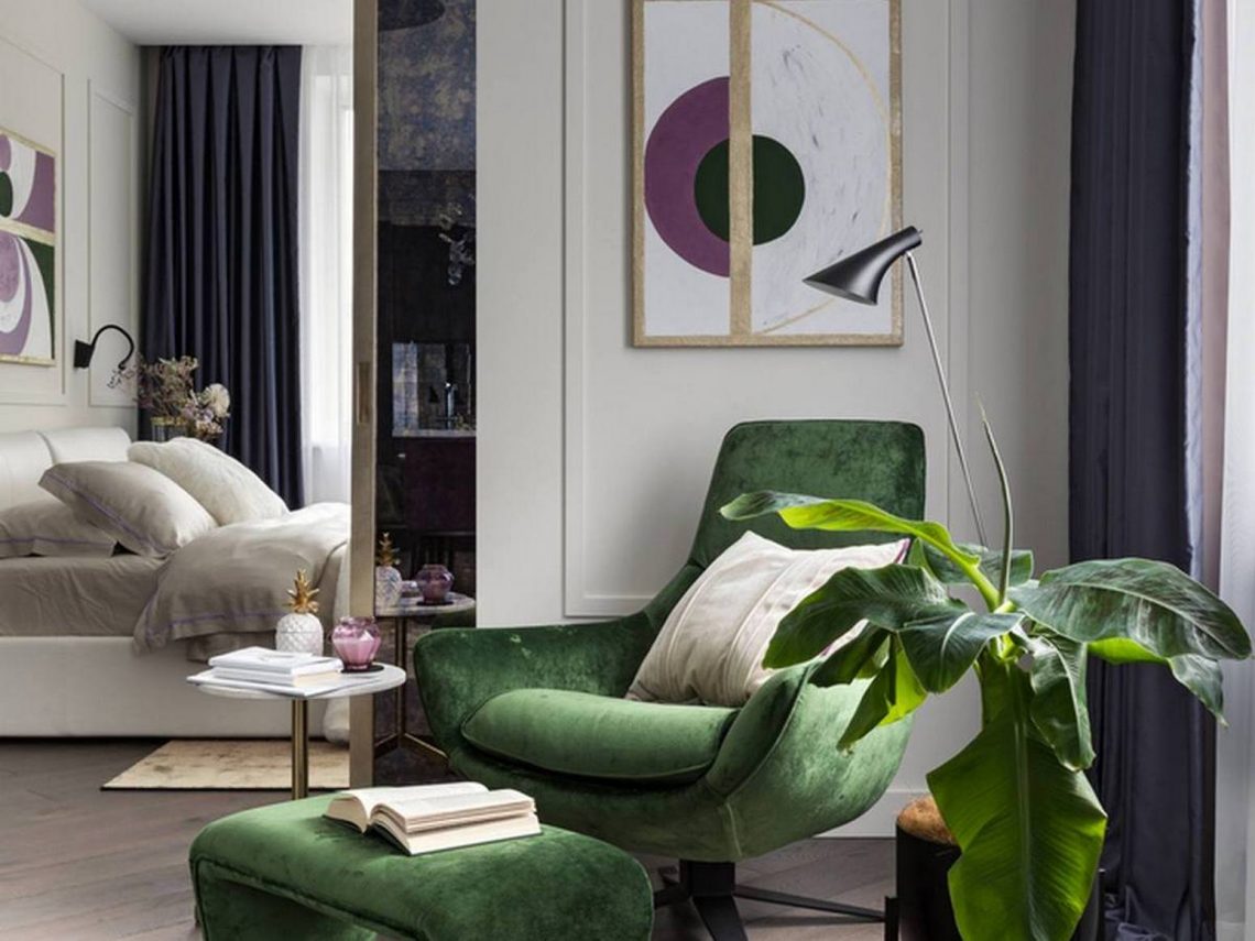 Szép színek, stílusos berendezés 64m2-en