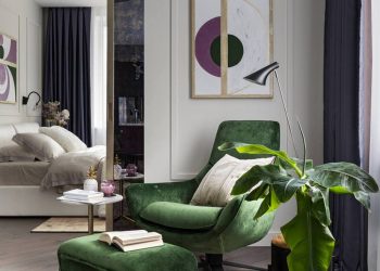 Szép színek, stílusos berendezés 64m2-en