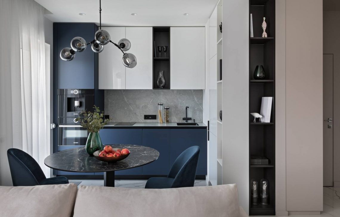 Fiatal pár 47m2-es, kétszobás lakása modern berendezéssel