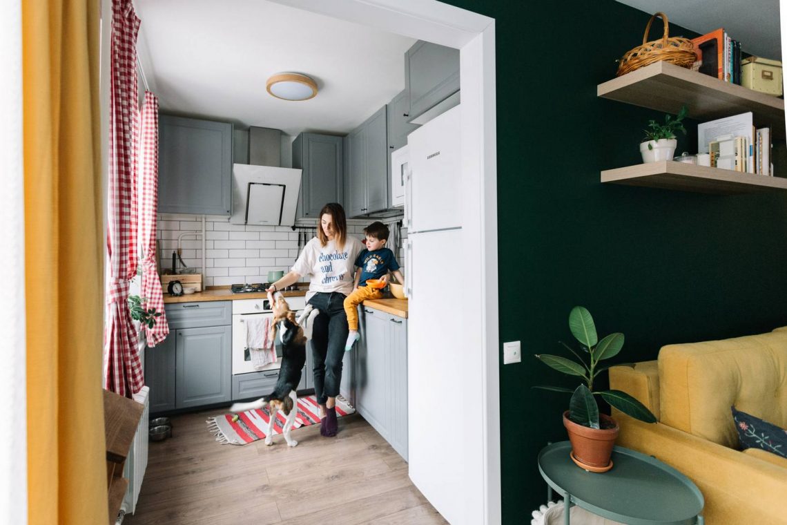 Lakberendező nélkül - fiatal pár gyermekkel 47m2-en, teljes lakásfelújítás, kisebb átalakítások után