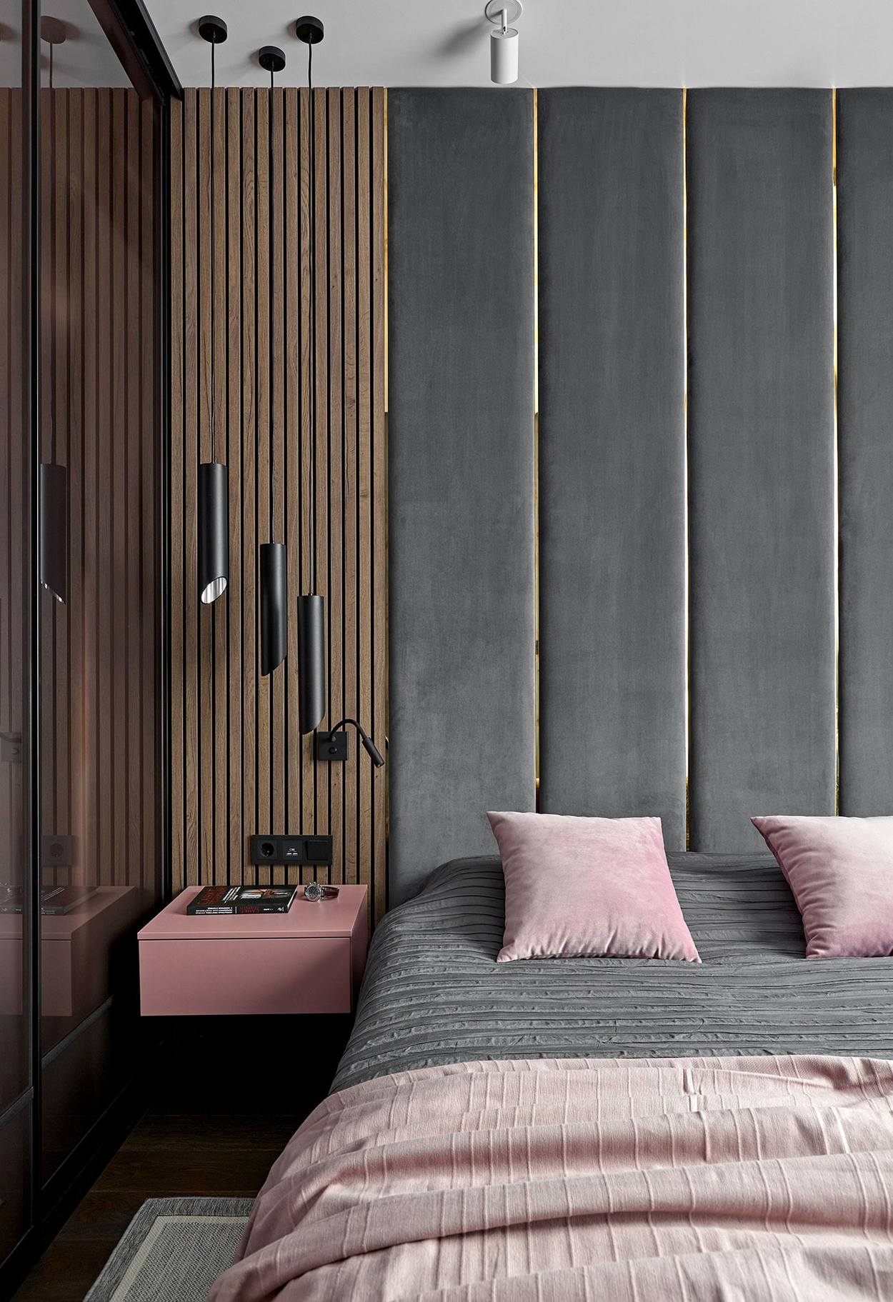 Szép részletek, funkcionalitás, természetes anyagok 74m2-en - stílusos, kényelmes lakberendezés kétszobás lakásban