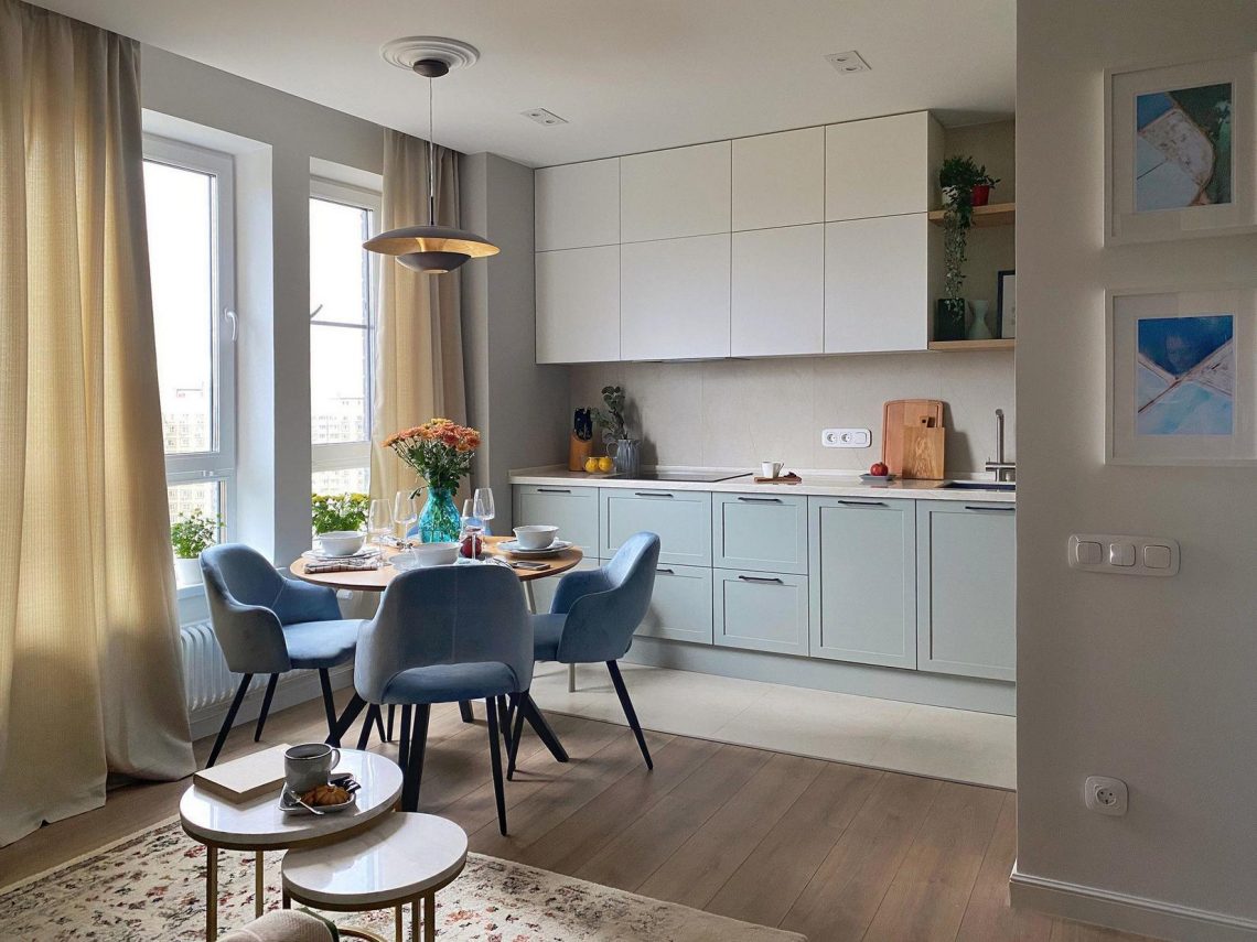 Kevesebb pénzből is szép és stílusos enteriőr 56m2-es lakásban - anya és lánya otthona