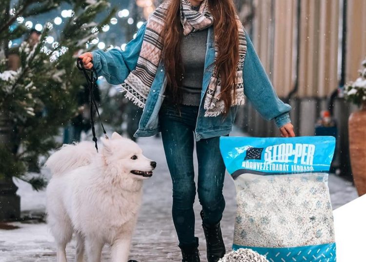 Környezetbarát jég- és síkosságmentesítés? Egy magyar cég perlit alapú terméke a megoldás