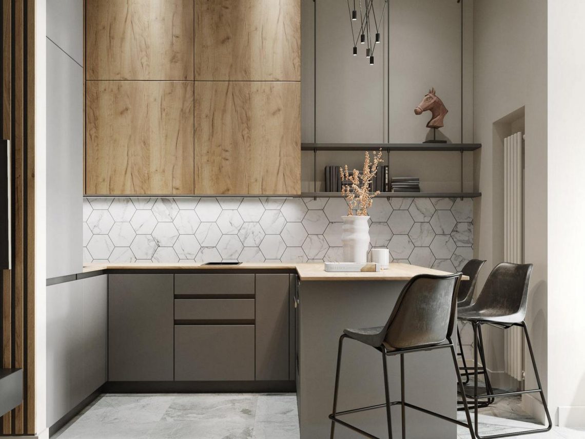 Hogyan lett visszafogott, stílusos, természetesen modern a berendezés egy 42m2-es lakásban