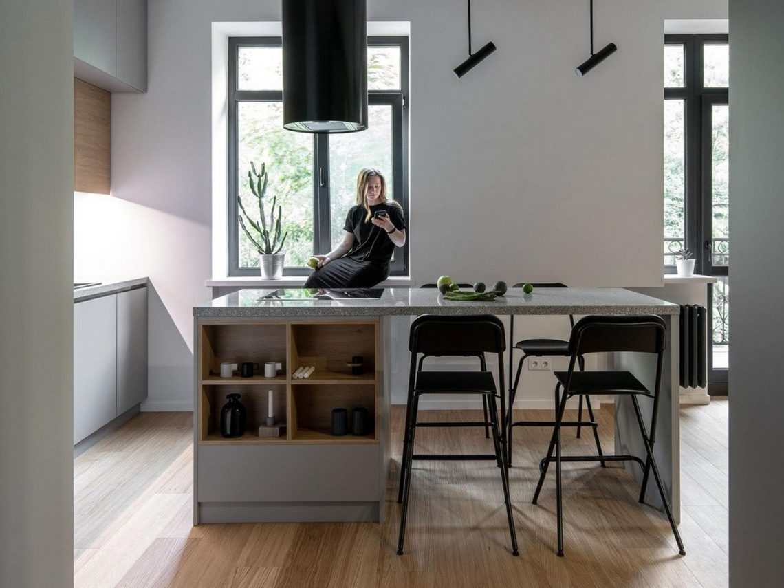 Nagymamától örökölt 41m2-es lakás teljes újragondolása és átalakítása modern stílusban