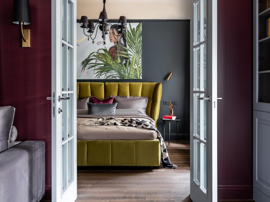 Nagyon szép és különleges színkombinációk 62m2-en, egyedi, stílusos lakberendezés