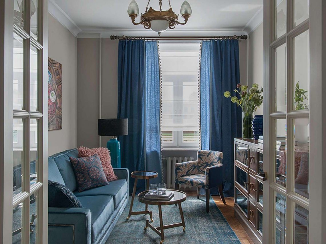 Lakás lélekkel berendezve - hagyományos elosztású 75m2-es otthon modern klasszikus stílusban