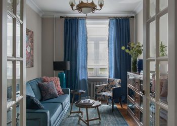 Lakás lélekkel berendezve - hagyományos elosztású 75m2-es otthon modern klasszikus stílusban