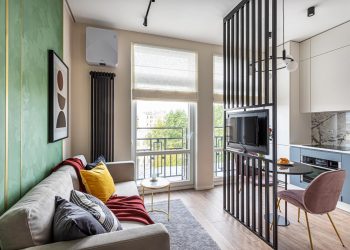 Minden ami a kényelemhez kell 41m2-en - modern, dekoratív berendezés kis lakásban