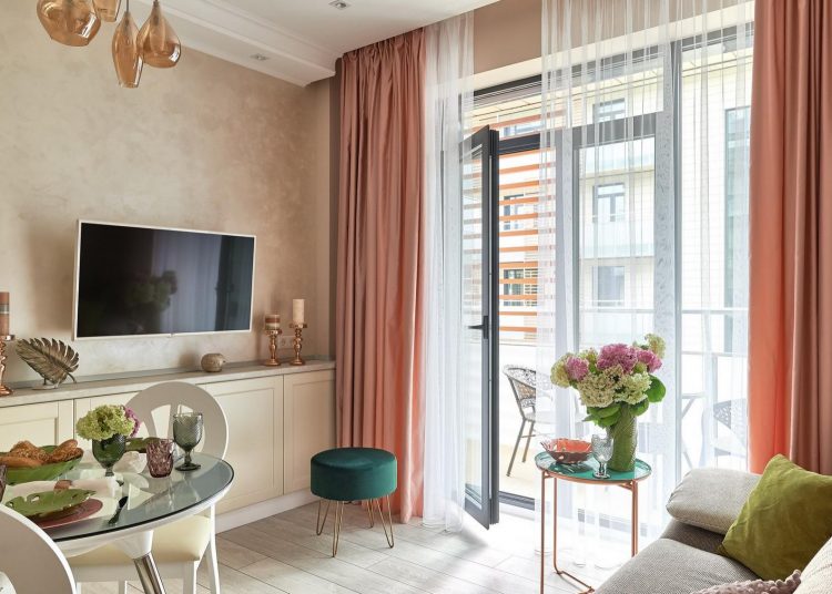 Bájos, nőiesen berendezett 50m2-es lakás, meleg, otthonos hangulat lágy színekkel