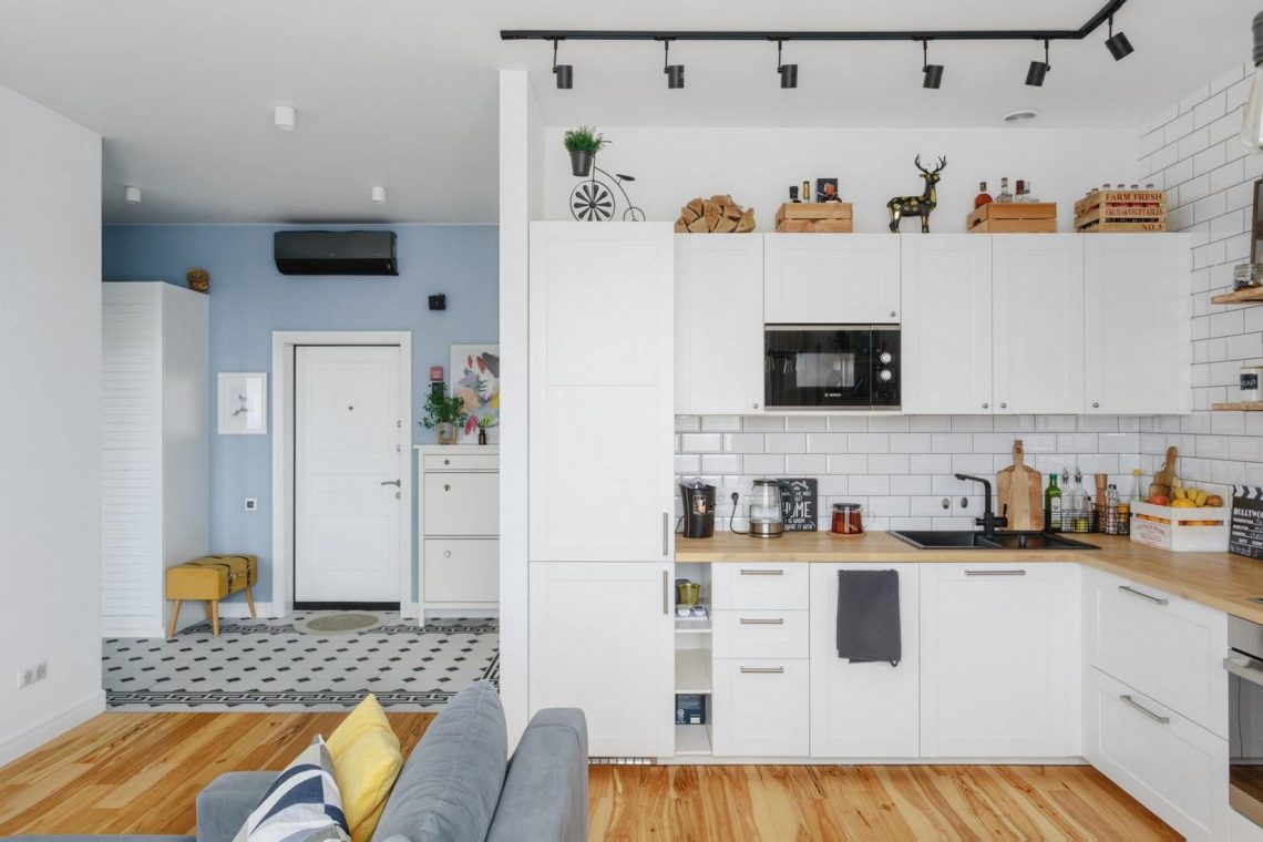 Első lakás felújítása lakberendező nélkül - fiatal pár 59m2-es otthona